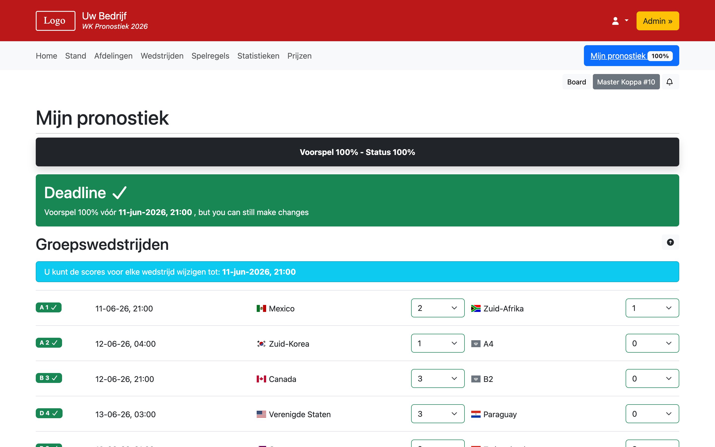 WK 2026 Demo - WK 2026