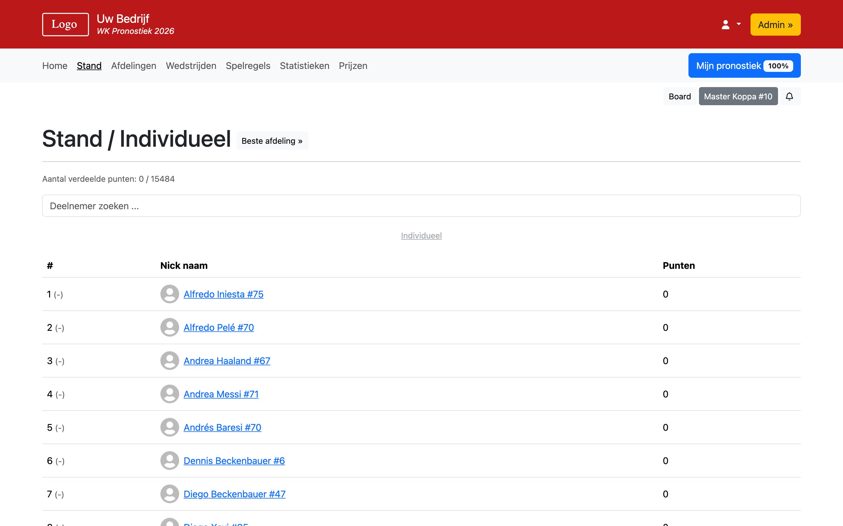 WK 2026 Demo - WK 2026