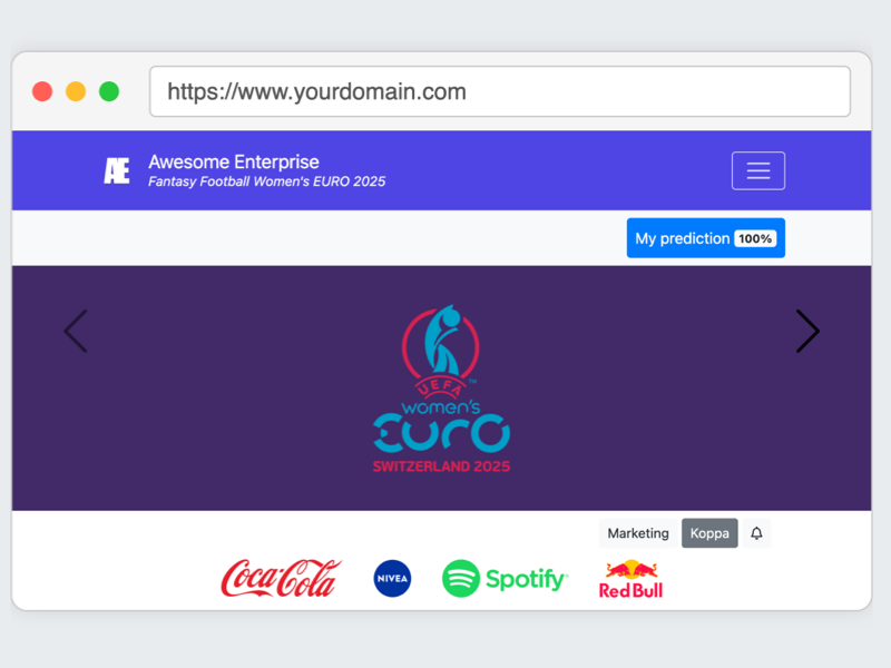 Eigen domein - WK 2026